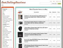 Tablet Screenshot of bestsellingauctions.com
